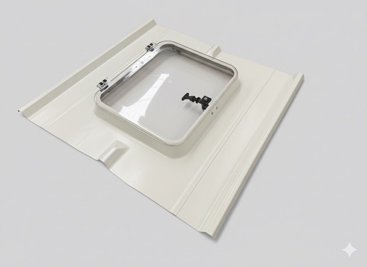 panel çatı çıkış kapağı — RAL 9002