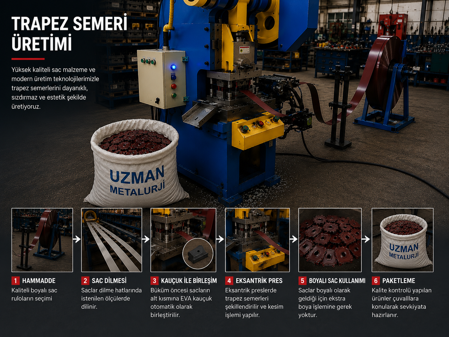Trapez Semeri Üretimi