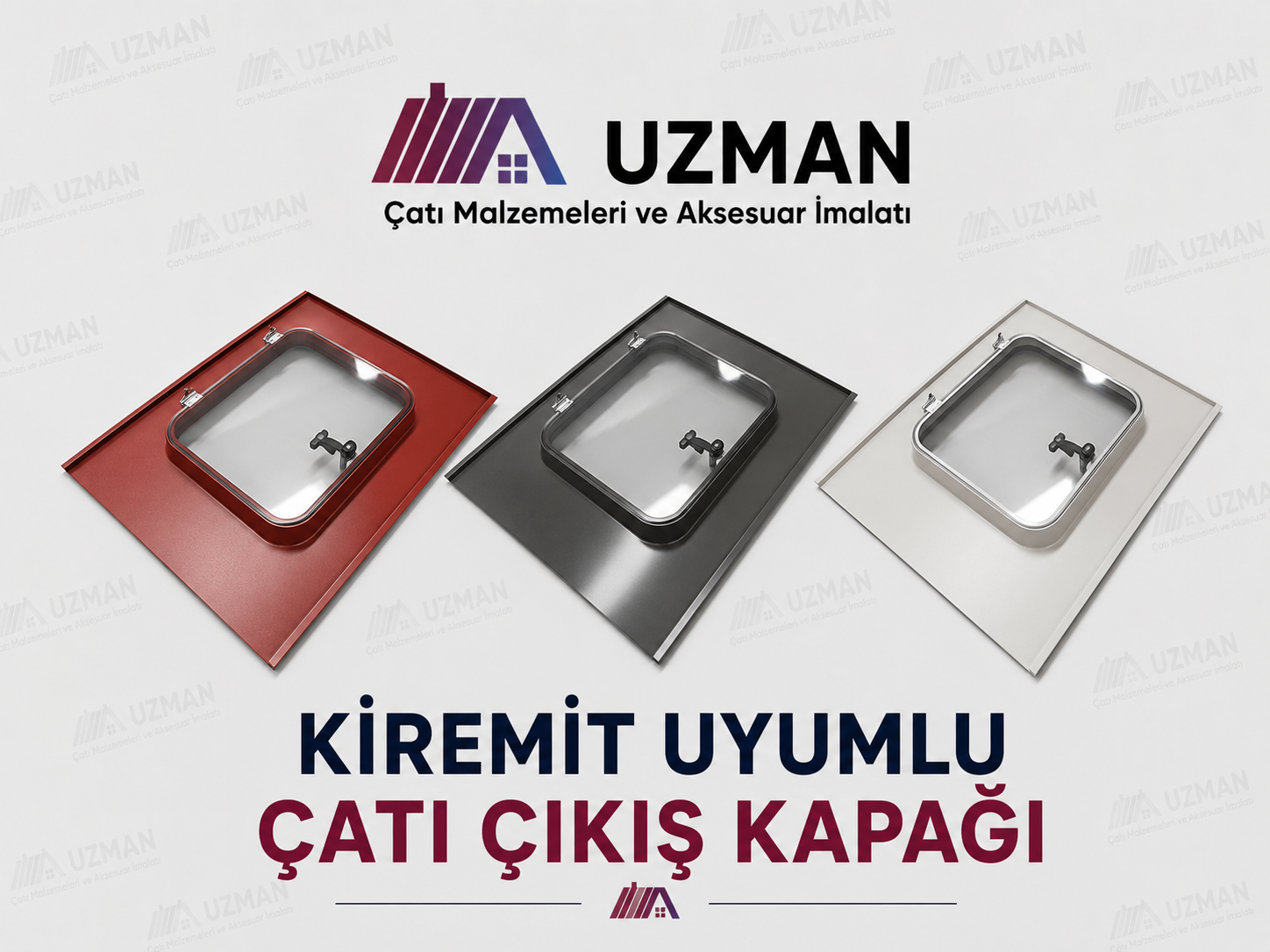 Kiremit Uyumlu Çatı Çıkış Kapağı