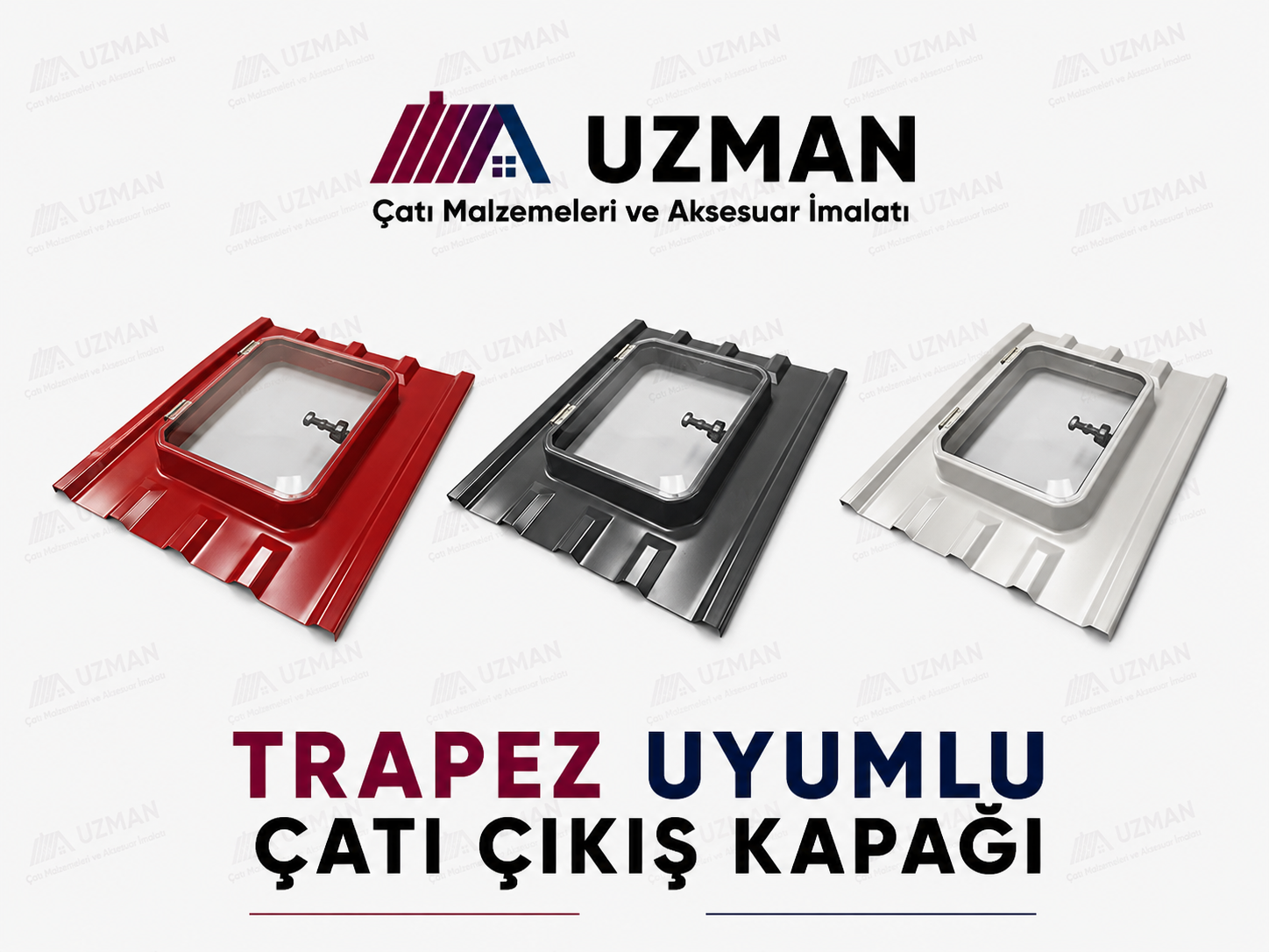 Trapez Uyumlu Çatı Çıkış Kapağı